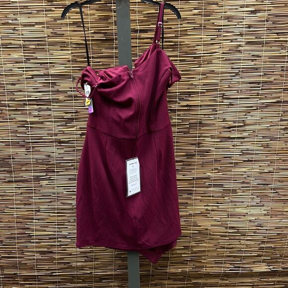 Bcx Juniors' Asymmetrical Embellished Dress Size 13 - Picture 3 of 3